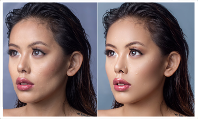 high end photo retouching